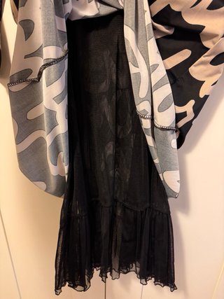 Vestido ligero estampado talla 40