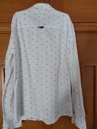 Camisa Tommy Hilfiger niño blanca