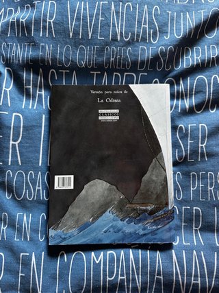 Libro la odisea contada a los niños