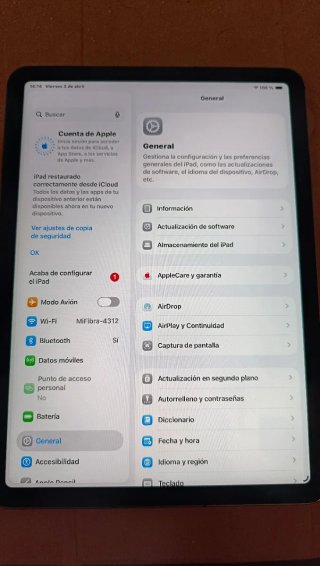 iPad Air 4 Wifi + Cellular Como Nuevo