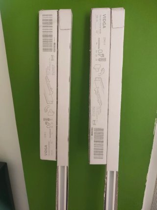 2 Rieles Cortina Ikea