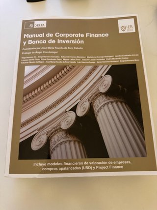 Manual de corporate finance y banca de inversió...
