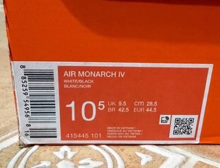 Zapatillas Nike Air Monarch IV Talla 42