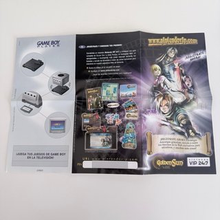 Golden Sun: La Edad Perdida GBA Nintendo
