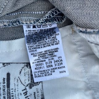 Levi's 501 Jeans Corti Vintage