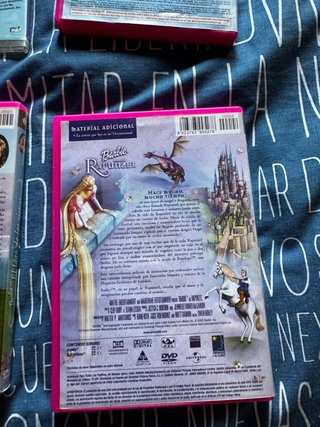 Lote Películas DVD Barbie y Varias