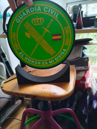 Logo Guardia Civil 3D
