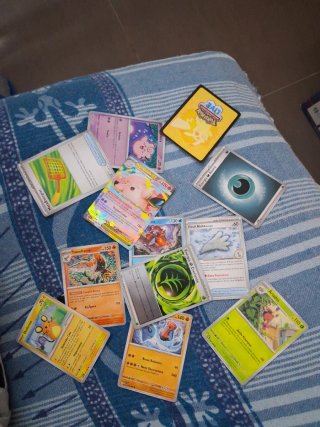 Lote Cartas Pokémon Lanturn, Fidough, Dachsbun EX