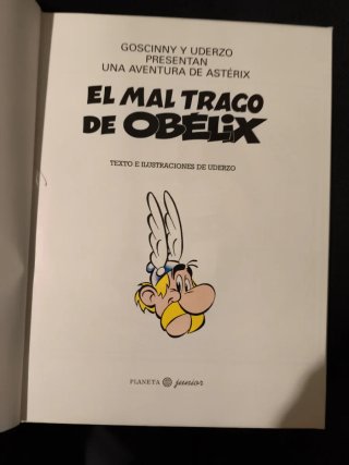 Astérix. El mal trago de Obélix.