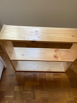 Estantería Lufe 3 baldas madera