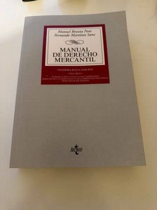 Manual de Derecho Mercantil: Vol. I. Introducci...