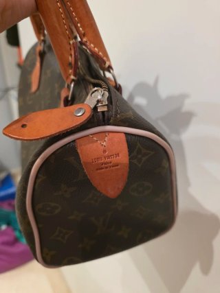 Borsa Louis Vuitton Speedy 20 Marrone/Rosa
