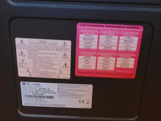 TV LG LED 43 con mando
