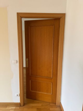 Puerta interior madera 80cm y 60cm