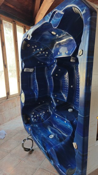 Casco Spa/Jacuzzi 235x235 cm + Cubierta