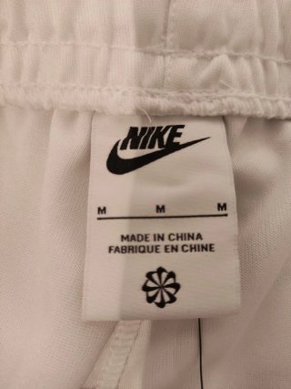 Pantalón chándal Nike blanco