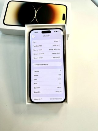 iPhone 14 Pro Max 256GB Impecable bateria 85%