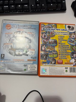 EyeToy 1, 3 y Spy con Cámara PS2