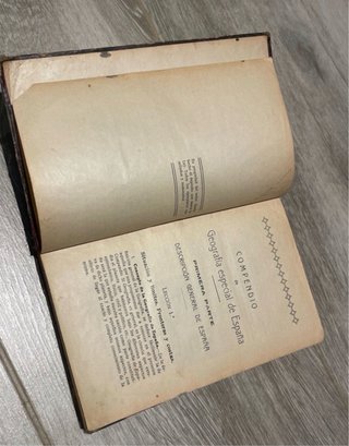 Libro 1922 Geografía de España