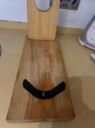 Jamonero de madera