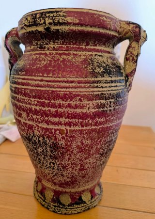 Giara vintage in terracotta