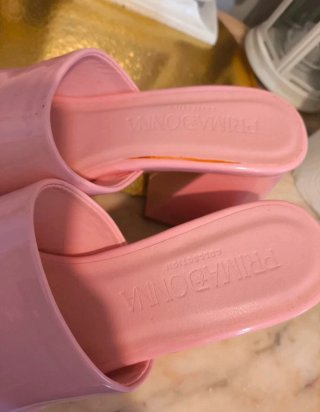 Sandalias Primadonna Rosa Tacón Plataforma