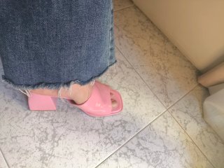 Sandalias Primadonna Rosa Tacón Plataforma