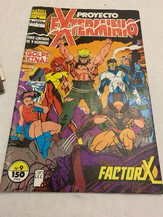7 Comics Proyecto EXTERMINIO(7 numeros de 9).