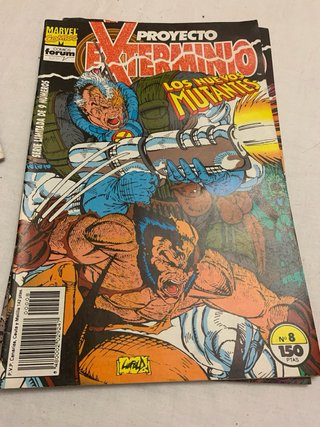 7 Comics Proyecto EXTERMINIO(7 numeros de 9).