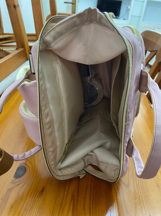 Mochila Pañalera Bebé Mamy Baby Rosa