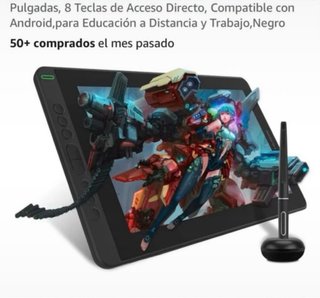 Tableta Gráfica Huion Kanvas 13 Negra
