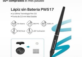 Tableta Gráfica Huion Kanvas 13 Negra