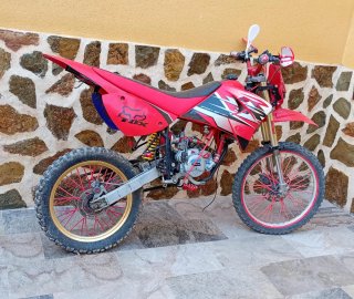 Rieju RR Motocross Roja y Dorada
