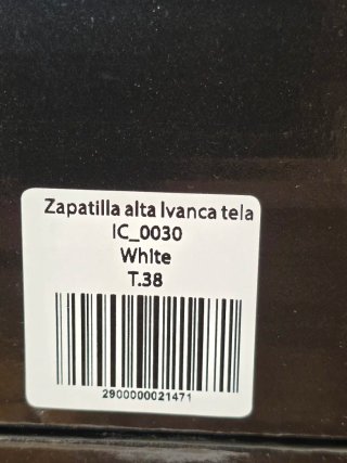 Lote 9 pares Zapatillas Ivanca