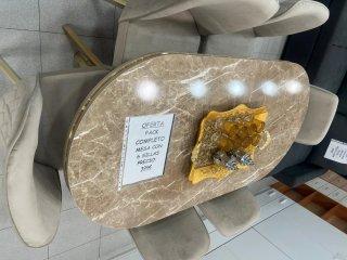 Mesa turca + 6 sillas 399€ nuevo