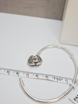 Pulsera Pandora Corazón Plata ALE S925 17cm