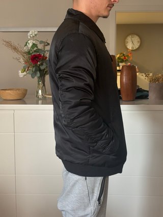 Chaqueta Bomber Negra E-Bound Talla M