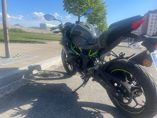Kawasaki Z125 Gris/Verde