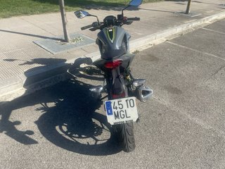 Kawasaki Z125 Gris/Verde