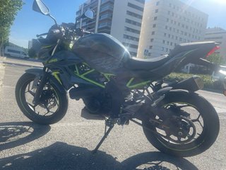 Kawasaki Z125 Gris/Verde