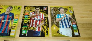 Lote 6 Cromos Balón de Oro Adrenalyn