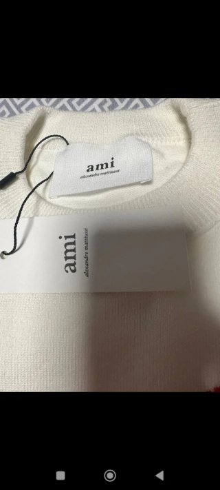 Jersey Ami Paris Corazón Rojo Talla s