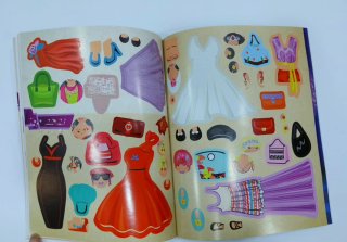Libro De Pegatinas Vestidos de pasarela