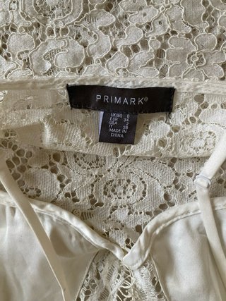 Top encaje blanco tirantes