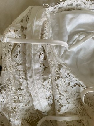 Top encaje blanco tirantes