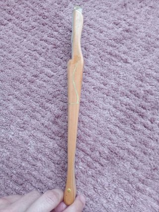 Abanico madera pintado a mano