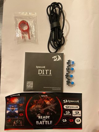 Teclado Mecánico Gaming Redragon Diti