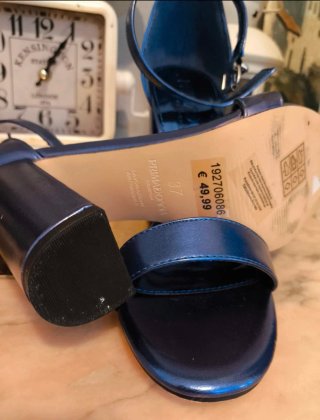 Sandalias Primadonna Azul/Morado