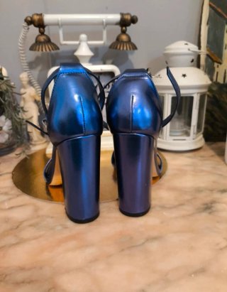 Sandalias Primadonna Azul/Morado