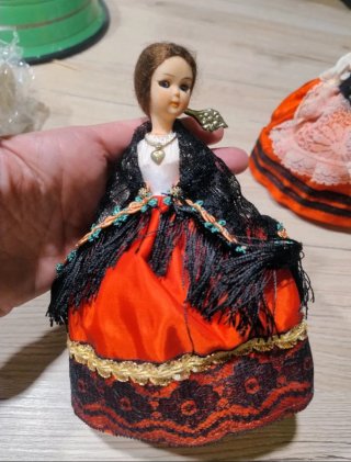 Set 3 Bambole Abito Tradizionale